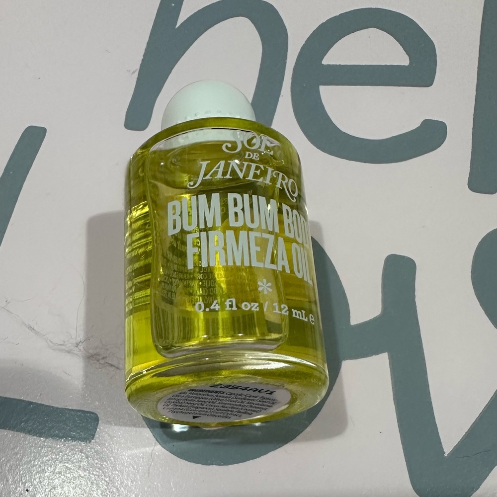 Sol de Janeiro Bum Bum Body Firmeza Oil 0.4 fl oz / 12 mL Mini Travel Size NEW